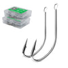 Simpleyi 100pcs 1#-14# Series Bait Hooks