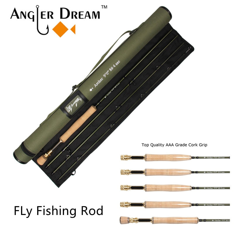 Angler Dream ARCHER 4 Section IM 10 / 36T Carbon Fiber Fly Fishing Rod –  Pro Tackle World
