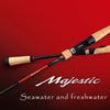 Shimano Majestic F/R Power 1.93M - 2.44M Spinning/Casting Fishing Rod