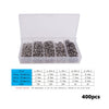 Hexakill 400pcs/Lot Stainless Steel Split Ring