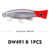 ProBeros 1Pc 43g 13cm Topwater Popper