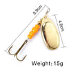 FISH KING 3.9g 4.6g 7.4g 10.8g 15g Spinner