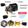 ProBeros 2.1m Telescopic Baitcasting Rod + Reel Set