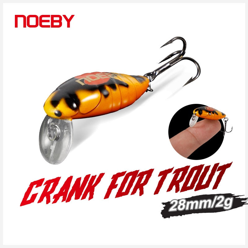 Noeby Trout Crankbait 28mm/2g – Pro Tackle World