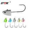 FTK 2pcs/lot 5g 12g 25g Jig Head Hook