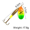 FISH KING FKD1 1Pc 4#-18g 5#-24g Long Cast Spinner