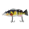 Robotic 4 Segment Auto Swimming USB Fishing Lure - 1PC