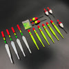 1 set (15Pcs) Vertical Buoy Fishing Float Set