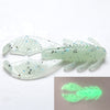 B&U 3/15Pcs WANGDAO01 50mm 1.3g Sinking Soft Plastic Craw Lure