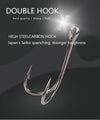 FTK 1/2 Box Double Fishing Frog Hooks