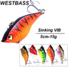 Westbass 1PX 5cm-15g Silent Lipless VIB Jerkbait Lure