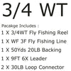 Angler Dream WT Fly Fishing Reel Combo Set