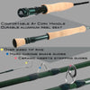 Maximumcatch EXTREME 3/4/5/6/8 WT IM8 Carbon Fiber Medium-Fast 4pc Fly Rod