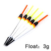 FTK 5pcs Luminous Barguzinsky Fir Stick Floats