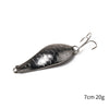 Spoon Lure with 4# Treble Hook 7cm/20g - 1PC