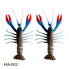 Hunthouse LW203 2Pcs/Lot Crazy Crawfish Soft Bait