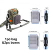 Maximumcatch Fly Fishing Chest Bag With Molded Fly Bench