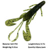 THKFISH 15Pcs 6g 9.5CM Soft Plastic Craw Bait