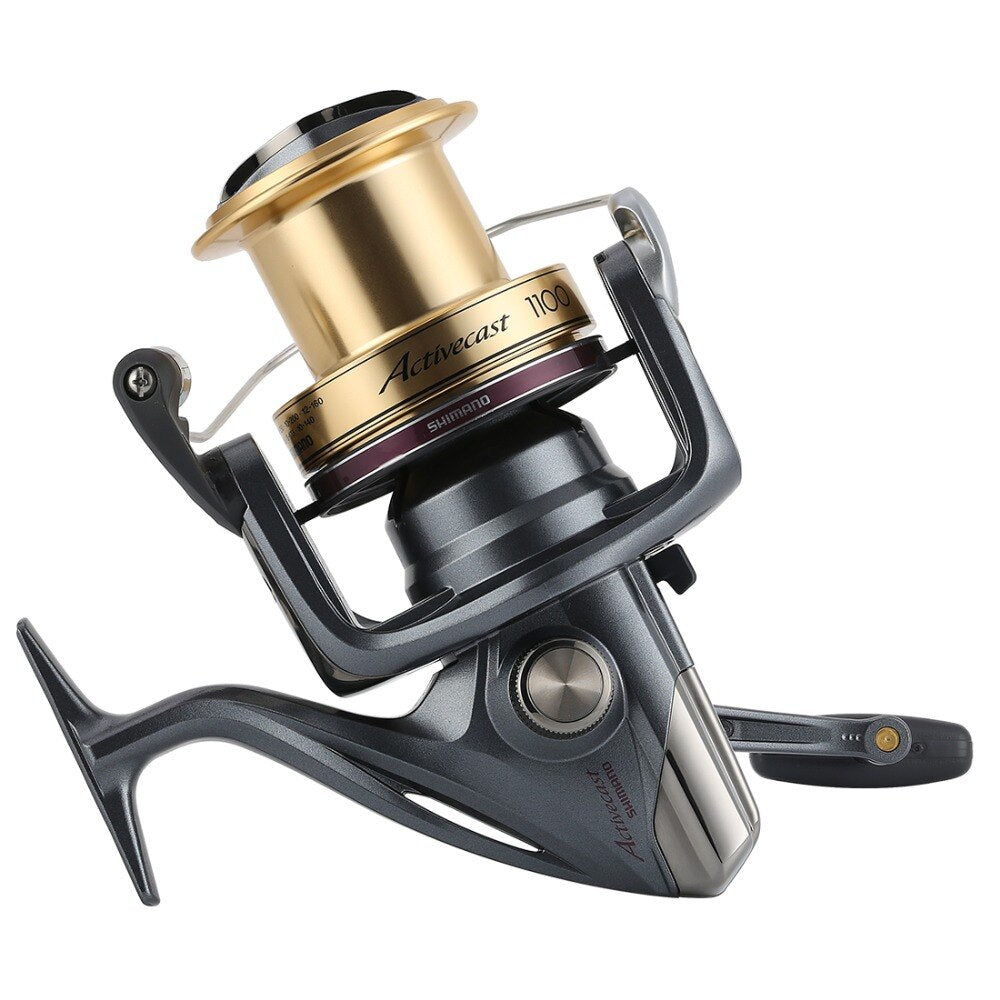 SHIMANO ACTIVECAST Surfcast Fishing Reel 1050 1060 1080 1100 1120  3.8:1Low-Profile Saltwater Beaches Spinning