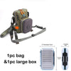 Maximumcatch Fly Fishing Chest Bag With Molded Fly Bench