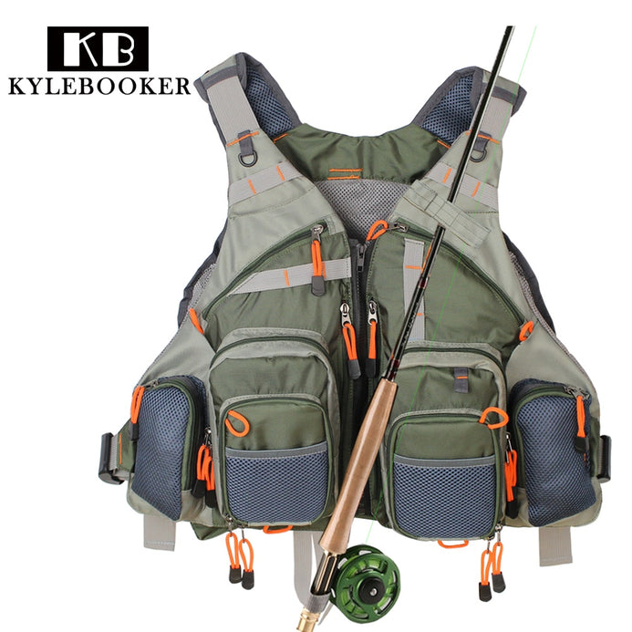 KyleBooker KBV001 Mesh Fishing Tackle Vest – Pro Tackle World