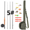 Lixada LF 4 Section Fly Fishing Rod Reel Combo Starter Kit