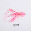 Supercontinent 15Pcs/lot 4cm 1.6g Soft Creature Lures