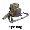 Maximumcatch Fly Fishing Chest Bag With Molded Fly Bench