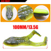 WDAIREN 2pcs/Lot 10.5cm 13g Soft Plastic Frog Lure