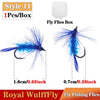 12 Styles Wet/Dry Fishing Flies