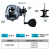 Sougayilang SW5 9+1BB 8.0:1 Gear Ratio 8KG Max Drag Baitcasting Reel