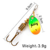 FISH KING 3.9g 4.6g 7.4g 10.8g 15g Spinner