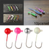 10pcs/lot 1g 2g 3g 5g 7g 15g Round Head Jigging Hook