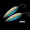 Goture 2pcs/pack 3cm/2.8g or 3.5cm/4g Micro Fishing Spoon Lure