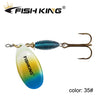 FISH KING 1Pc 4g 4.8g 7g 10g 14g Spinner