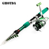 Ghotda 1.8-3.6M Telescopic Fishing Rod + Reel Combo Set