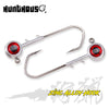 Hunthouse 5g 7g 10g 14g Zinc Alloy Red Eye Jig Head