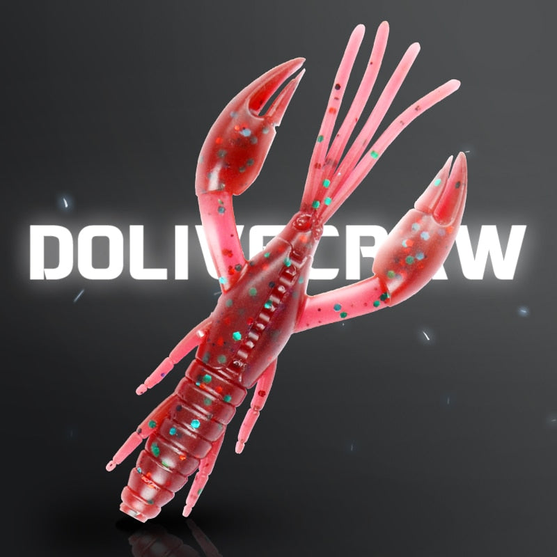 Meredith DoliveCraw 5/10/20Pcs 50mm 65mm 80mm Crawfish Lure – Pro Tackle  World