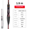 PureLure Dominar Casting Rod 1.9m UL M/MH 2PC