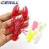 Cerill 5Pcs/Lot 9cm 12g Soft Plastic Crawfish Lure