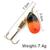 FISH KING 3.9g 4.6g 7.4g 10.8g 15g Spinner