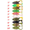 Samolla 9cm/13.6g Topwater Soft Frog Lure