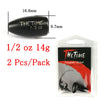 TheTime 1/16-1 OZ Bullet Weight Sinkers 1.8-28g