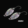 Goture 2pcs/pack 3cm/2.8g or 3.5cm/4g Micro Fishing Spoon Lure