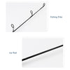 Mosodo 41cm/56cm Carbon Fiber Spinning Ice Rod