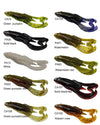 KesFishing 6Pc/Lot Soft Plastic Noisy Flapper Frog