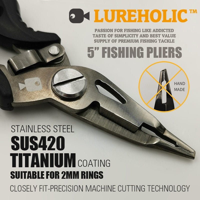 Lureholic 5 inch Fishing Plier – Pro Tackle World
