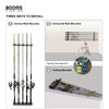 Booms Fishing WV4 Vertical Rod Storage Wall Rack