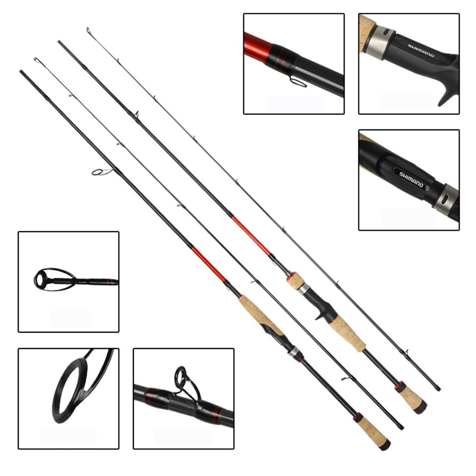 Shimano Majestic F/R Power 1.93M - 2.44M Spinning/Casting Fishing Rod – Pro  Tackle World