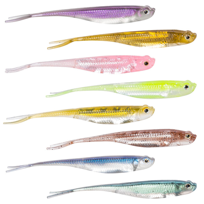 Dr.Fish Soft Plastic Minnow 3 Sizes 5/6Pcs – Pro Tackle World
